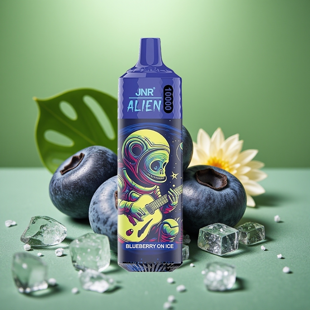 JNR Alien 10000 Puffs 850mAh Arándano en Hielo vape distributor Mexico
