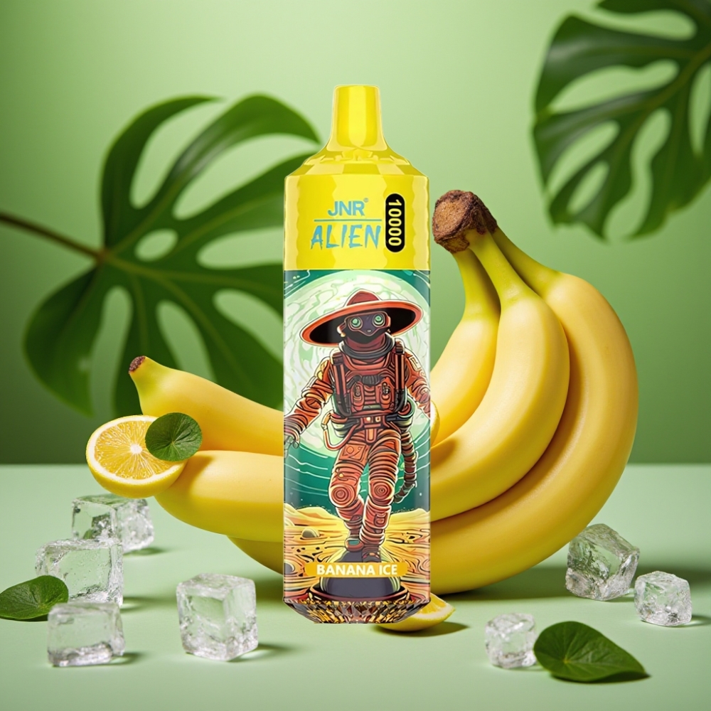 JNR Alien 10000 Puffs 850mAh Banana Ice vape distributor Mexico