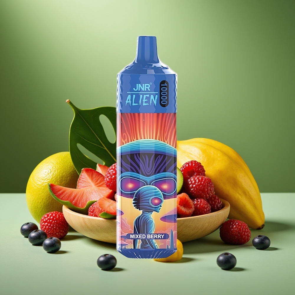 JNR Alien 10000 Puffs 850mAh Bayas Mixtas vape distributor Mexico