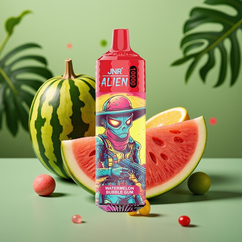 JNR Alien 10000 Puffs 850mAh Chicle de Sandía vape distributor Mexico