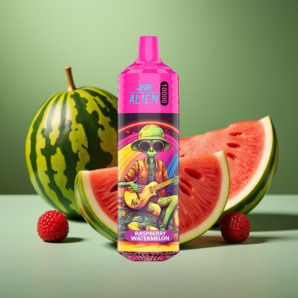 JNR Alien 10000 Puffs 850mAh Frambuesa Sandía vape distributor Mexico