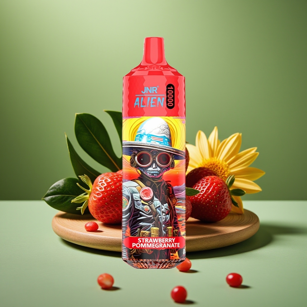 JNR Alien 10000 Puffs 850mAh Fresa Granada vape distributor Mexico