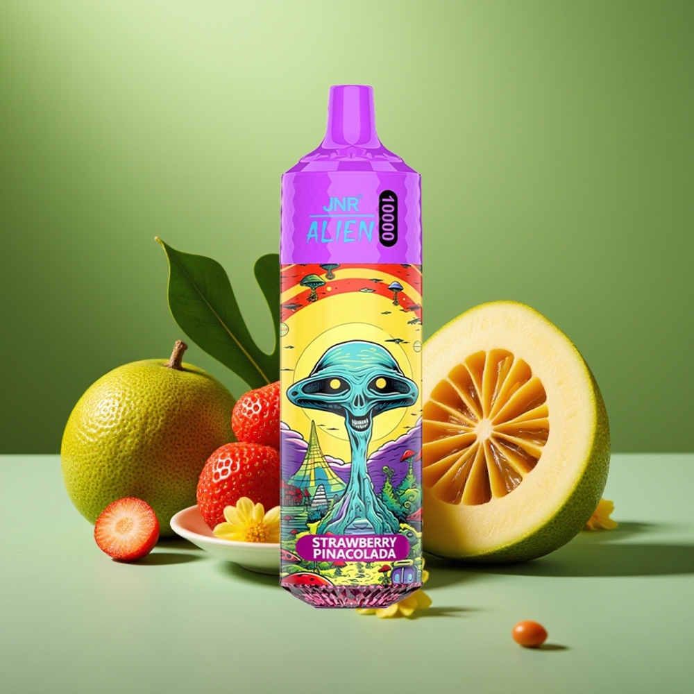 JNR Alien 10000 Puffs 850mAh Fresa Piña Colada vape distributor Mexico