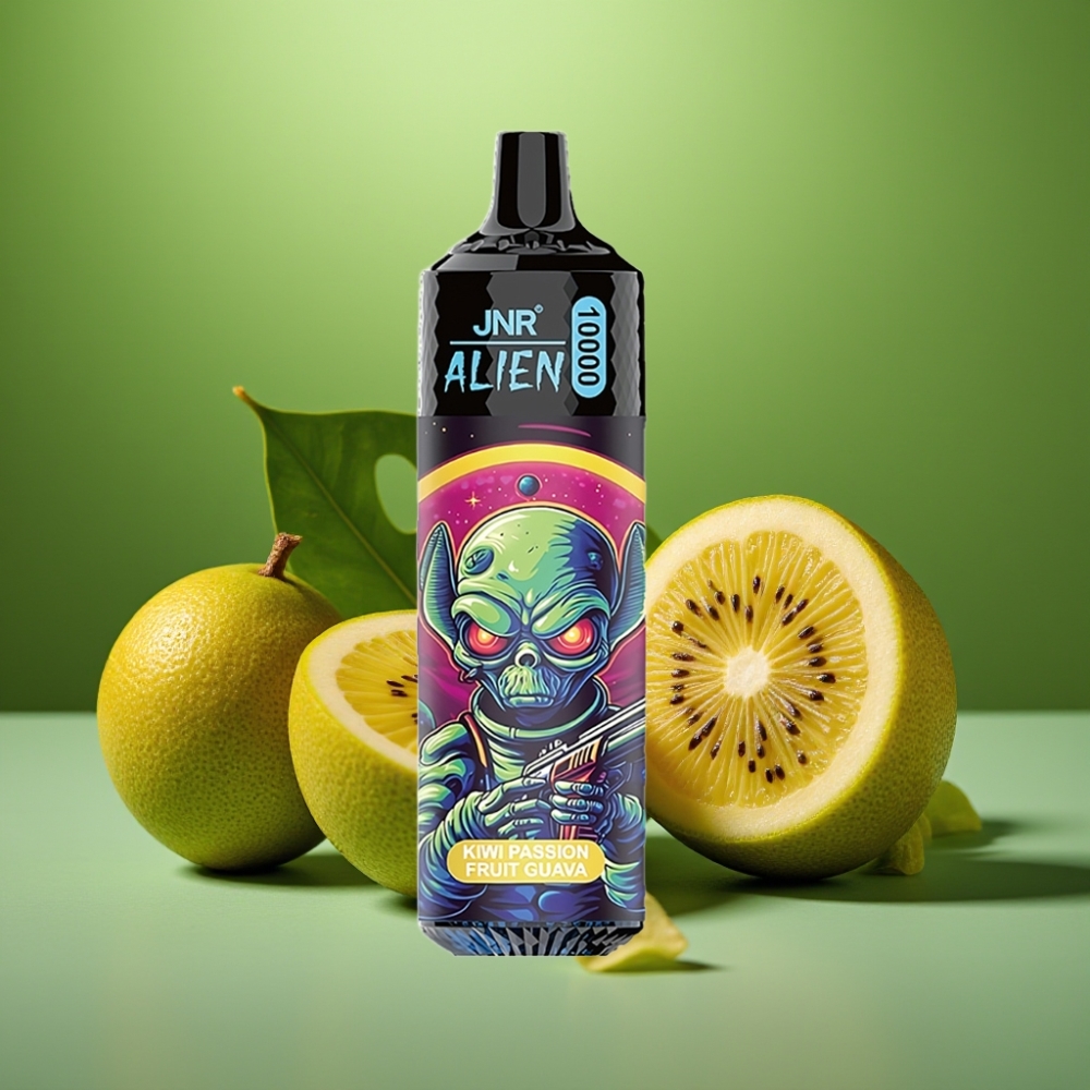 JNR Alien 10000 Puffs 850mAh Kiwi Maracuyá Guayaba vape distributor Mexico