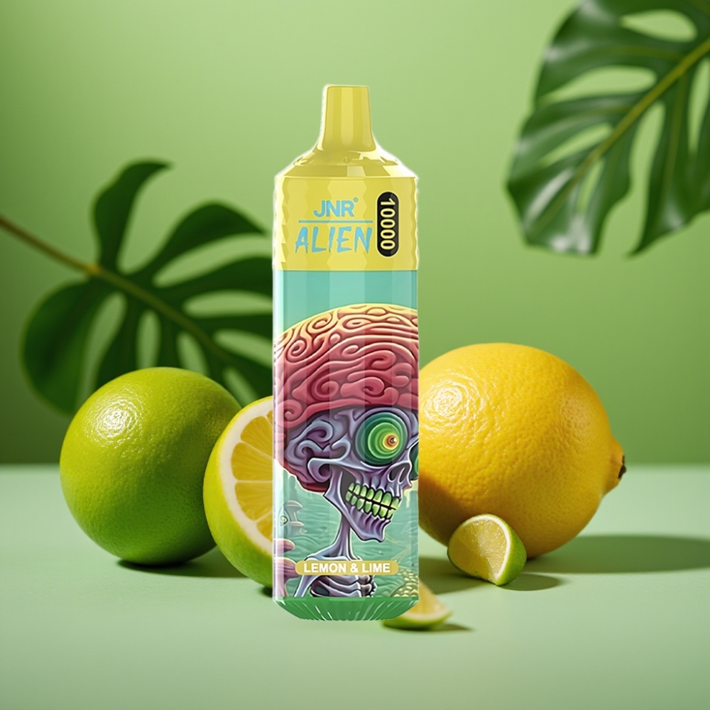 JNR Alien 10000 Puffs 850mAh Limón & Lima vape distributor Mexico