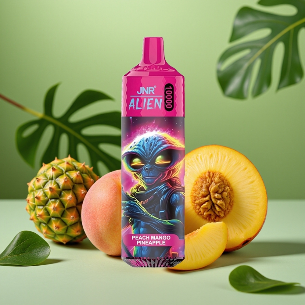 JNR Alien 10000 Puffs Durazno Mango Piña 850mAh vape distributor Mexico