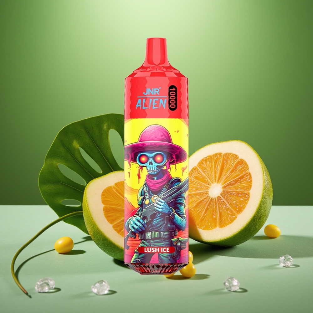 JNR Alien 10000 Puffs Hielo Fresco Tipo-C Carga Rápida vape distributor Mexico