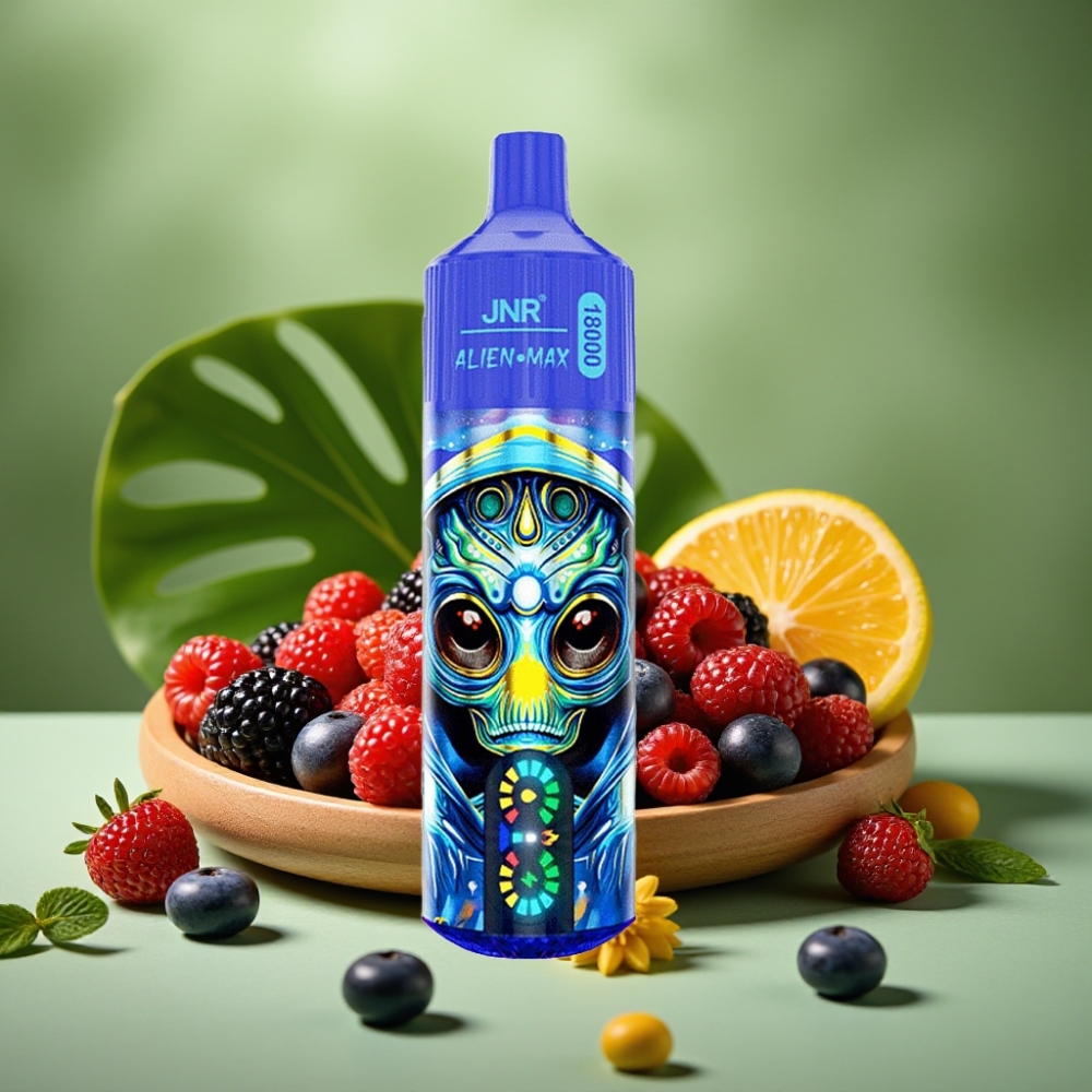 JNR Alien Max 18000 Puffs Dual Core Bayas Mixtas vape distributor Mexico
