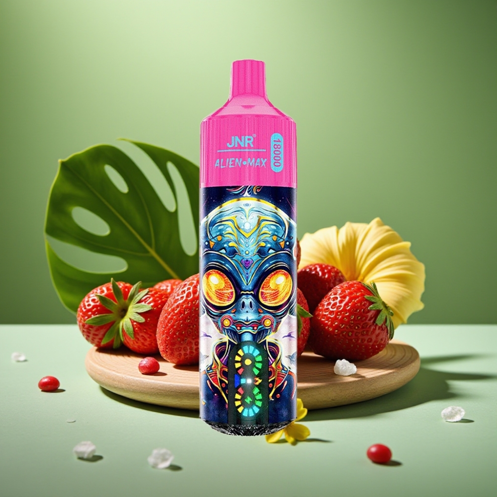 JNR Alien Max 18000 Puffs Dual Mesh Fresa Helada vape distributor Mexico