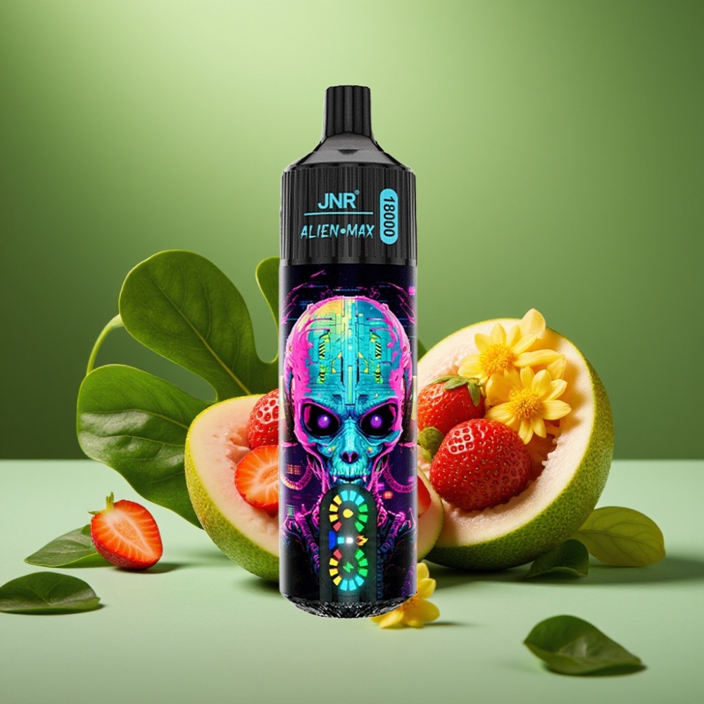 JNR Alien Max 18000 Puffs Dual Mesh Fresa Hubba Bubba vape distributor Mexico