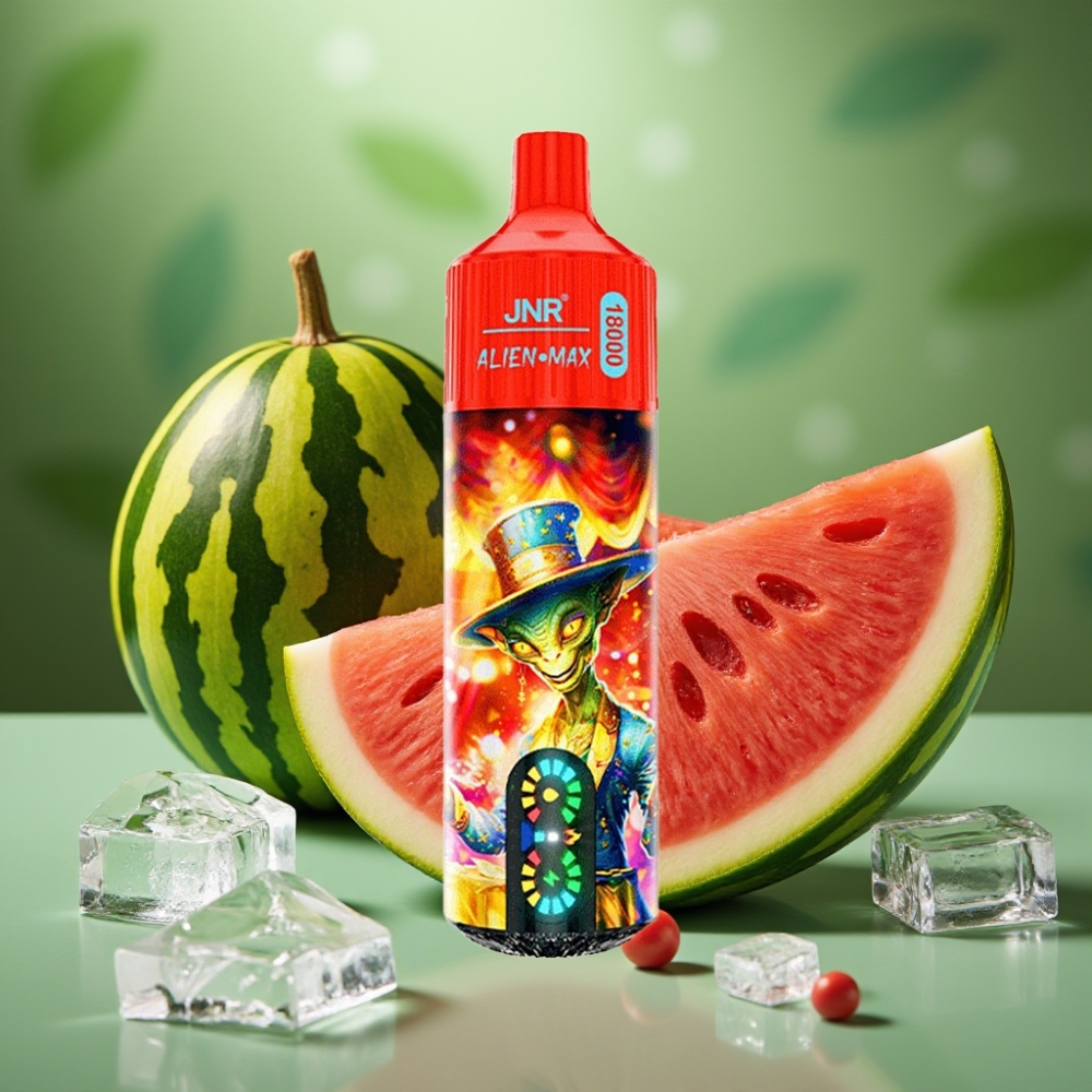 JNR Alien Max 18000 Puffs Dual Mesh Sandía Helada vape distributor Mexico