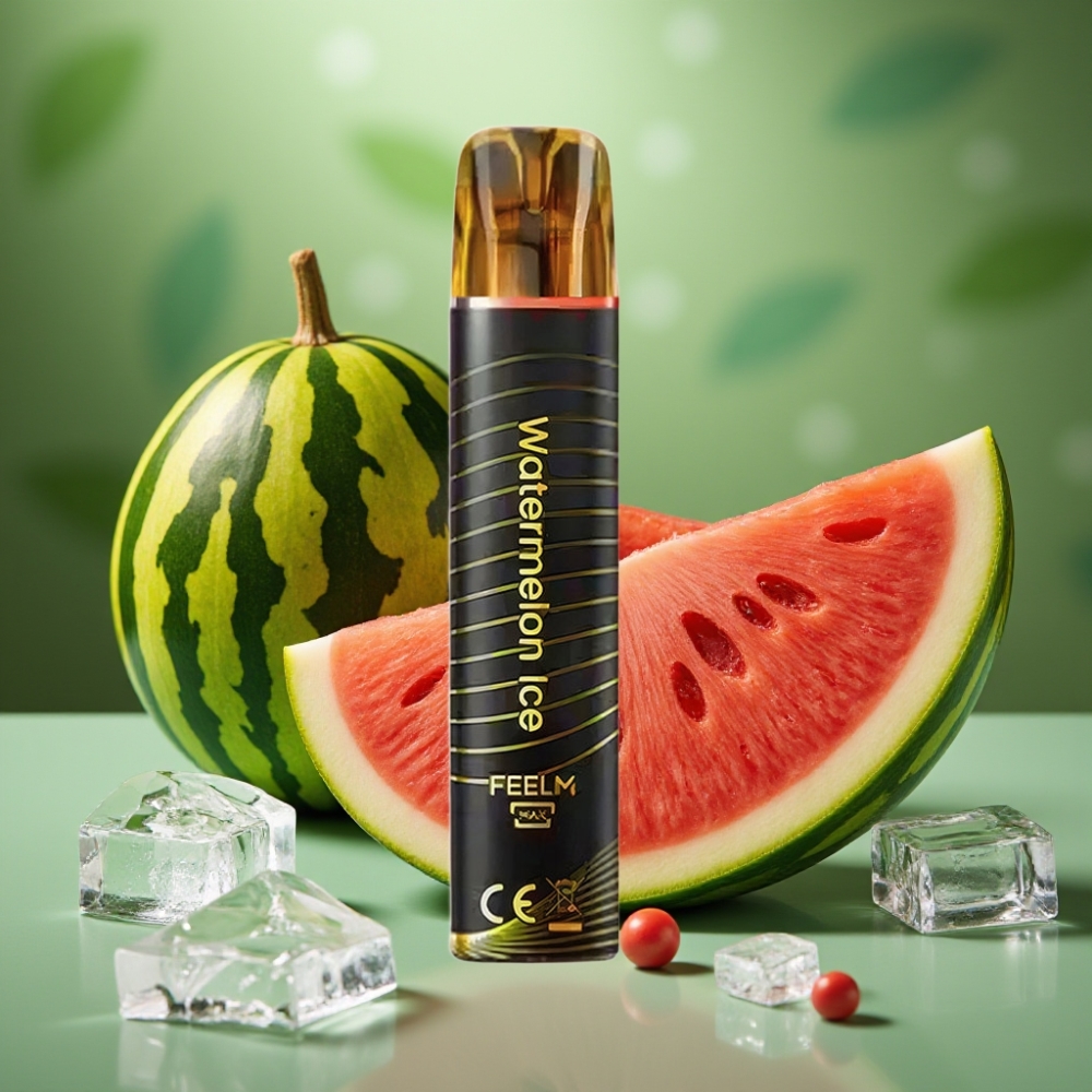 JNR Black&Golden 800 Puffs 2ml Sandía Helada vape distributor Mexico