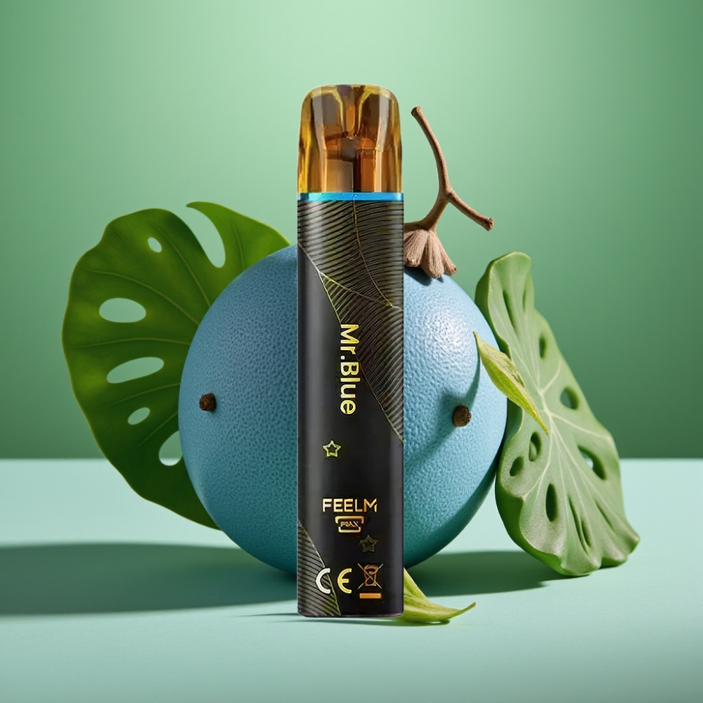 JNR Black&Golden 800 Puffs 2ml Sr. Azul vape distributor Mexico