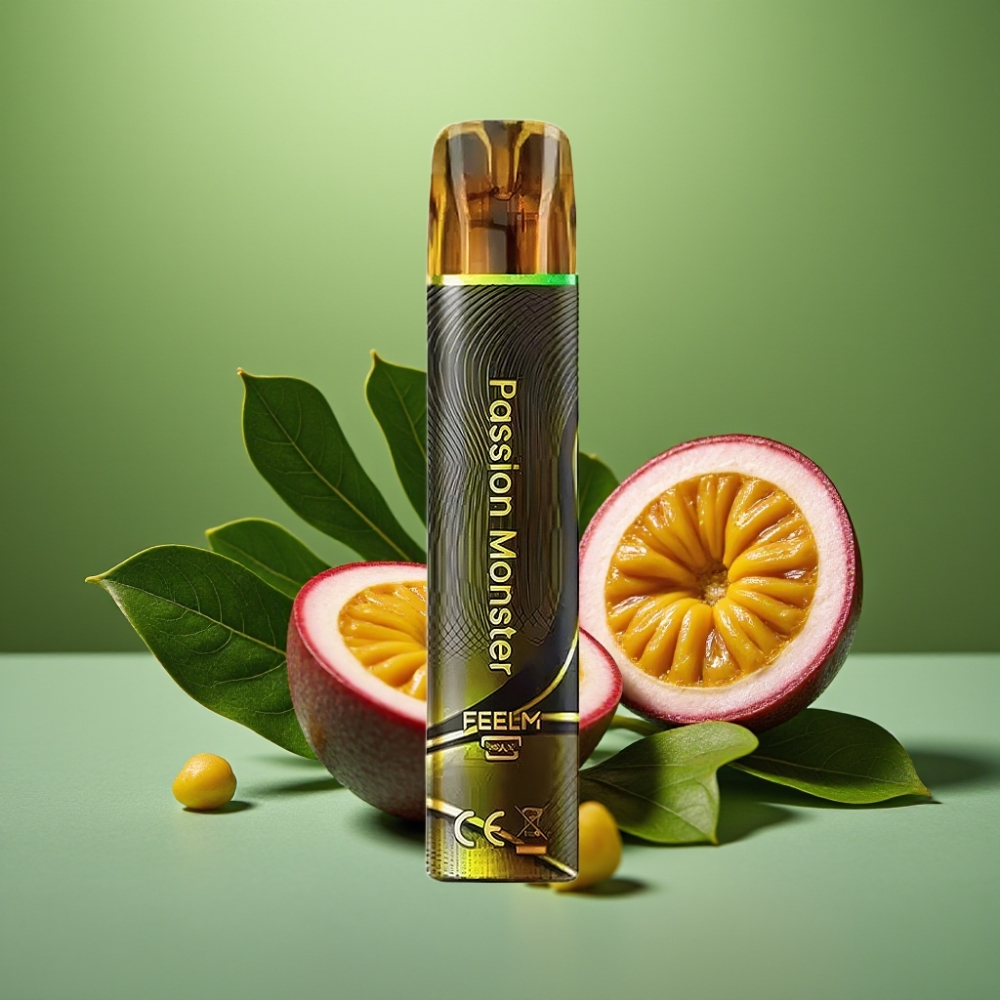 JNR Black&Golden 800 Puffs Monstruo de la Pasión 550mAh vape distributor Mexico