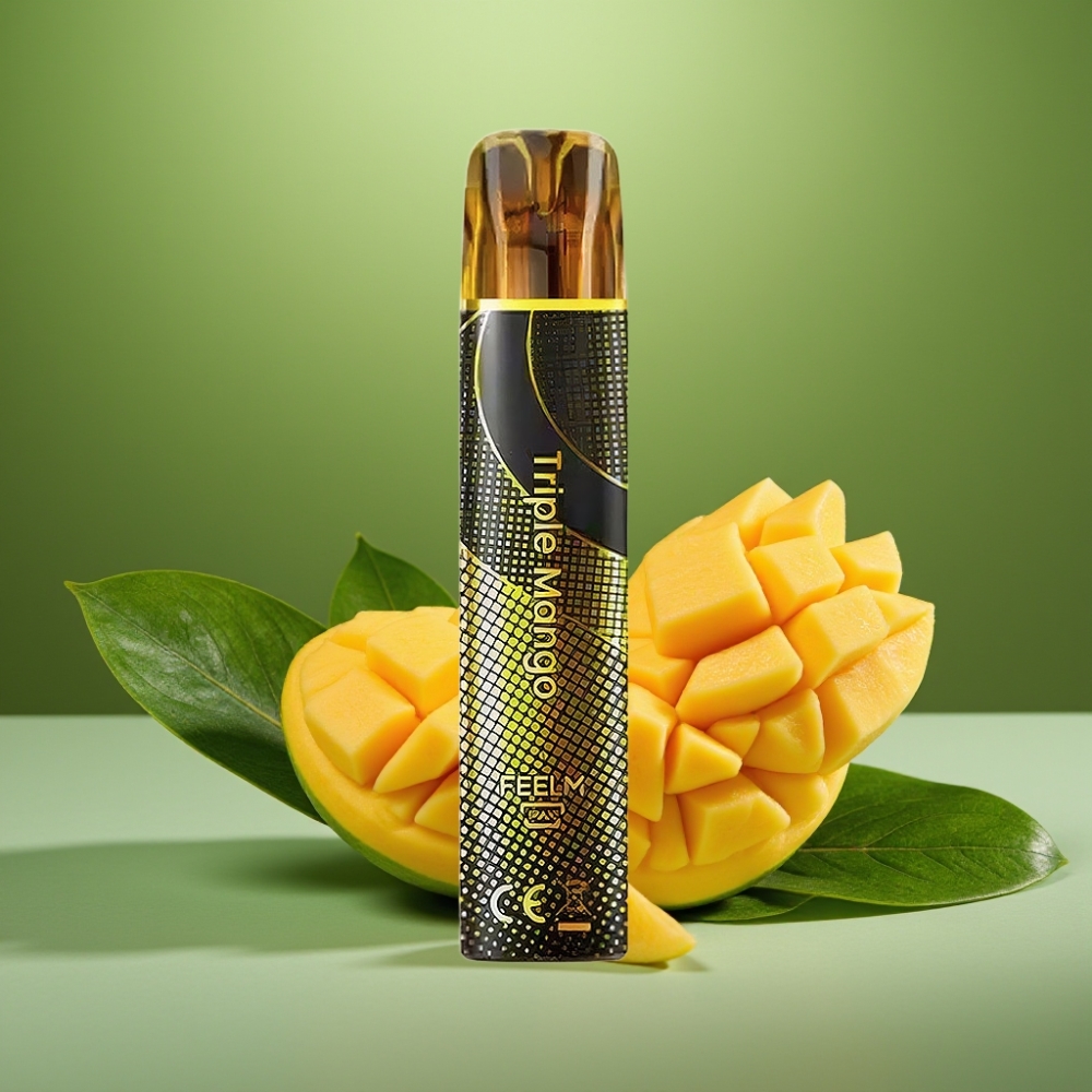 JNR Black&Golden 800 Puffs Triple Mango/Mango Triple 2% Nicotina