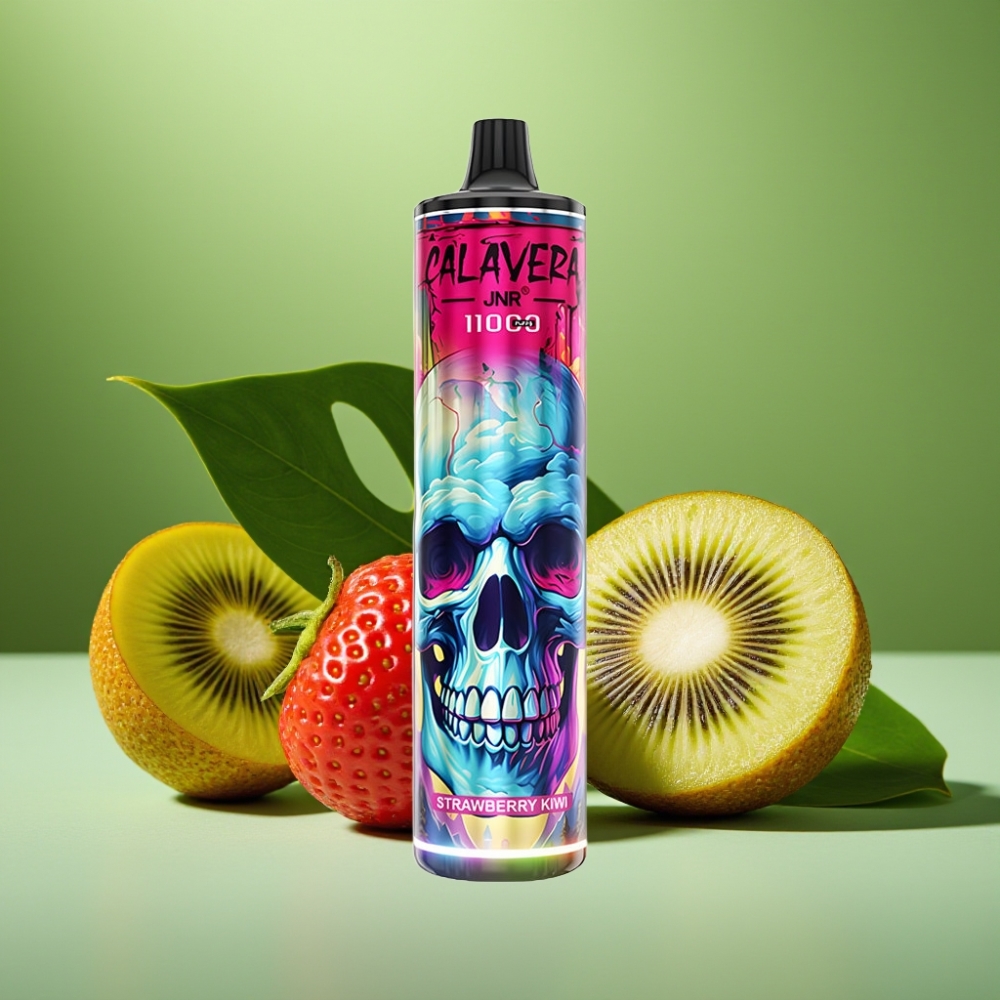 JNR Calavera 11000 Puffs 21ml Fresa Kiwi vape distributor Mexico