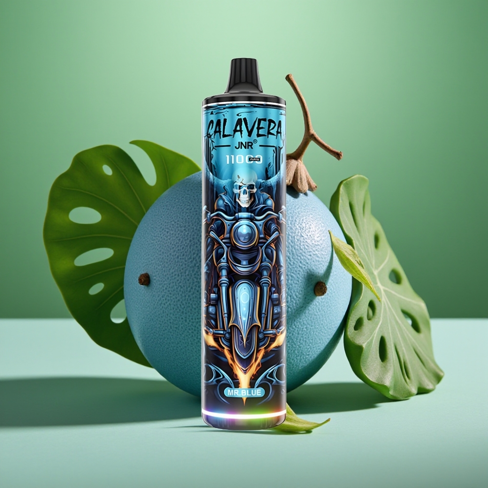 JNR Calavera 11000 Puffs 21ml Señor Azul vape distributor Mexico