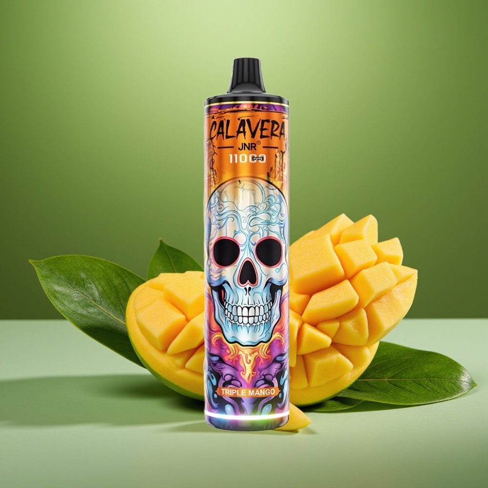 JNR Calavera 11000 Puffs 21ml Triple Mango vape distributor Mexico