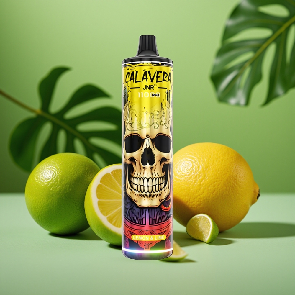 JNR Calavera 11000 Puffs Limón & Lima Tipo-C vape distributor Mexico