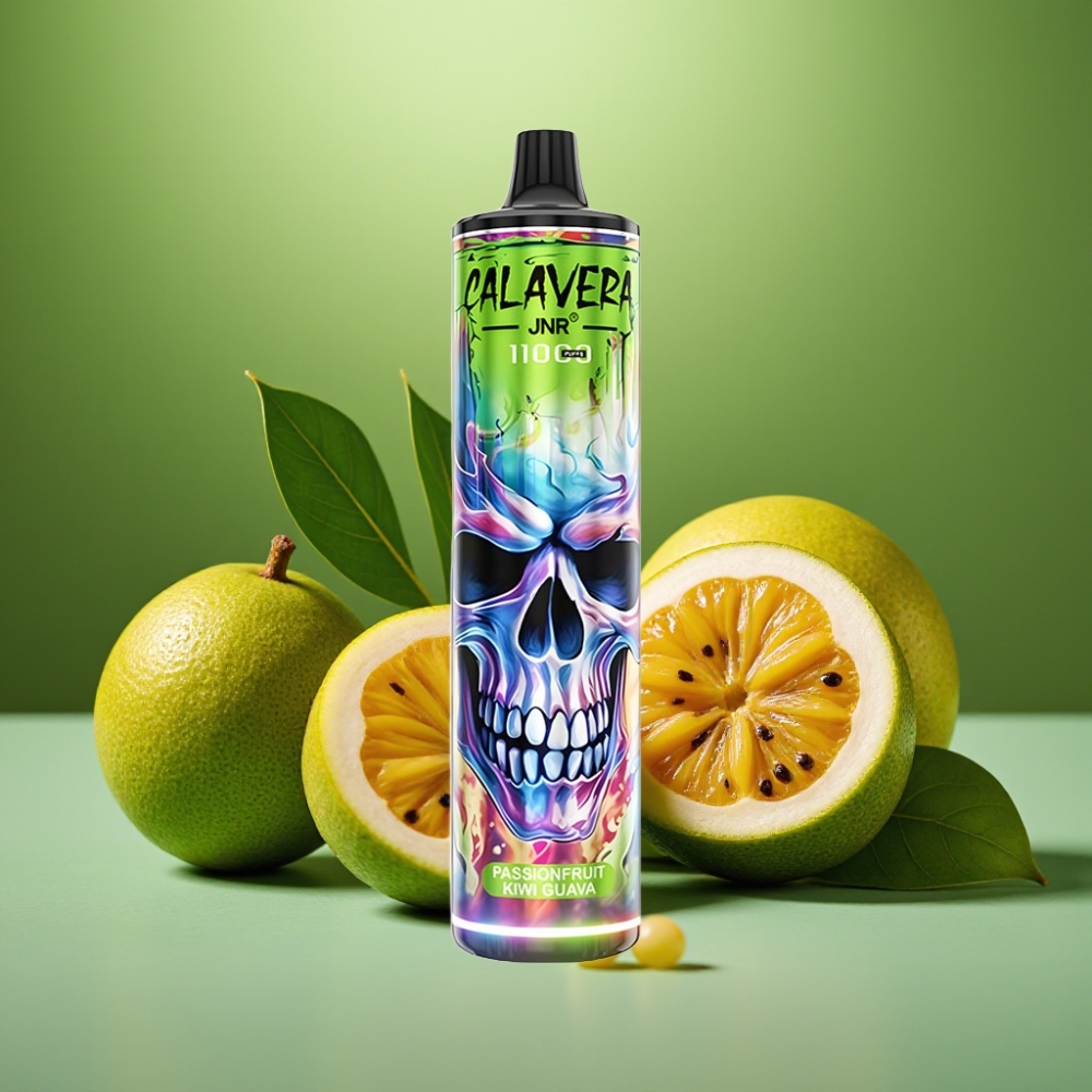 JNR Calavera 11000 Puffs Tipo-C Maracuyá Kiwi Guayaba vape distributor Mexico