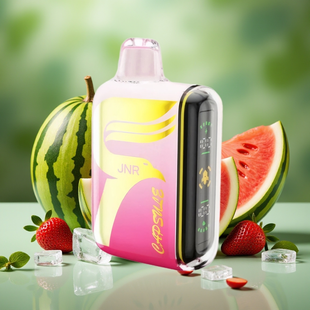 JNR Capsule 15000 Puffs 20ml Fresa Sandía Hielo vape distributor Mexico