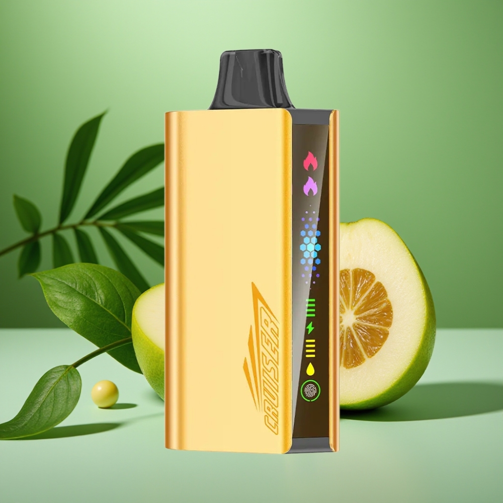 JNR Cruiser 12000 Puffs Menta Refrescante Pantalla Animada