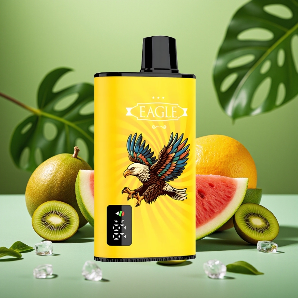 JNR EAGLE Smart 23000 Puffs Digital Screen Kiwi Sandía Hielo