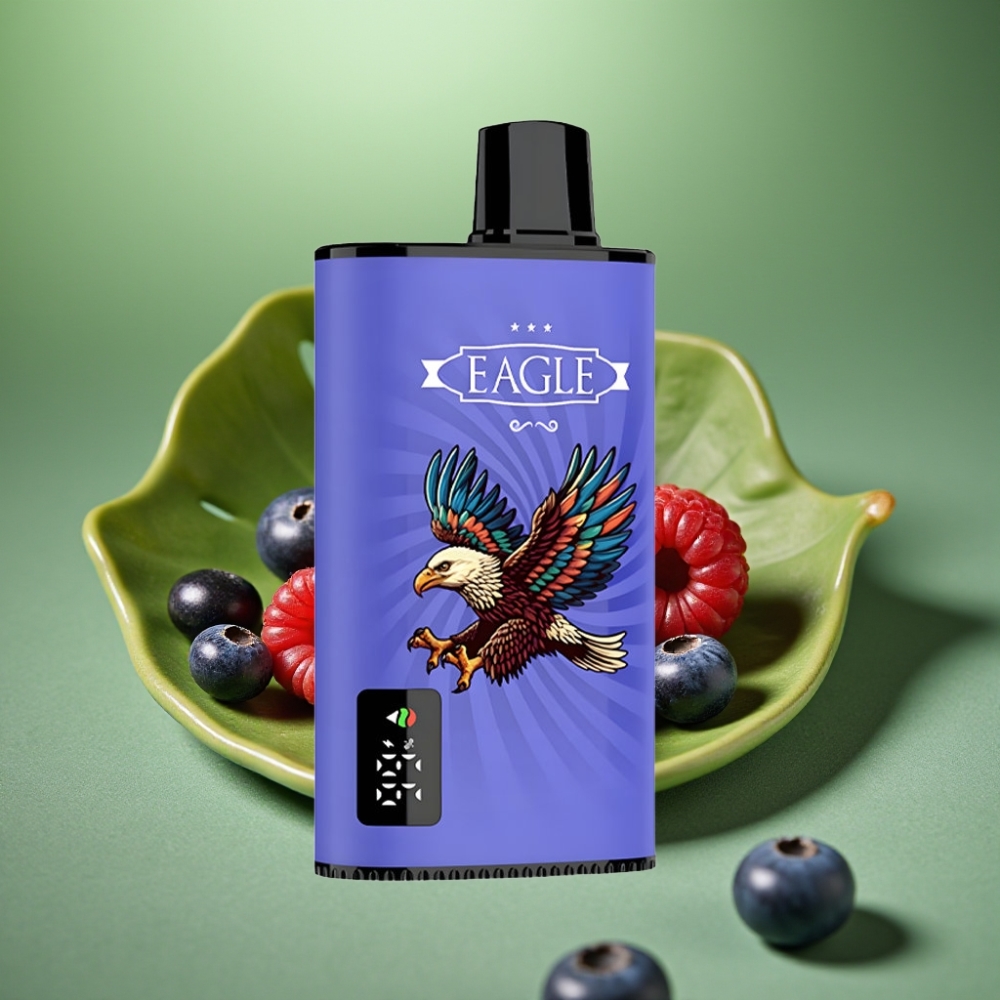 JNR EAGLE Smart 23000 Puffs Pantalla Digital Arándano Frambuesa Cereza