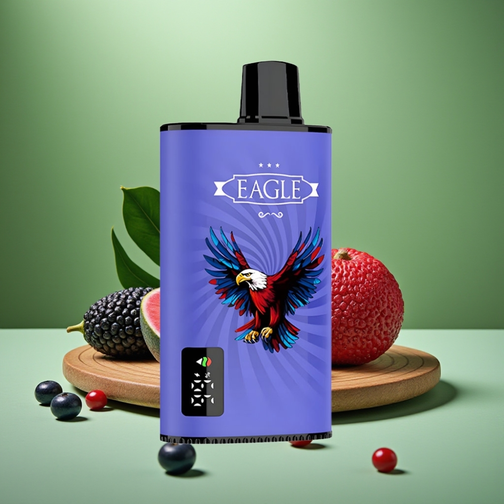 JNR EAGLE Smart 23000 Puffs Pantalla Digital Cereza Frambuesa Azul