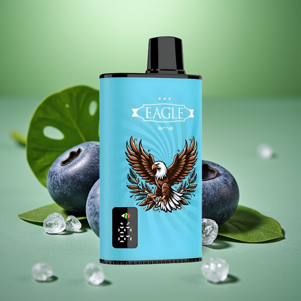 JNR EAGLE Smart 23000 Puffs Pantalla Digital y Arándano Helado