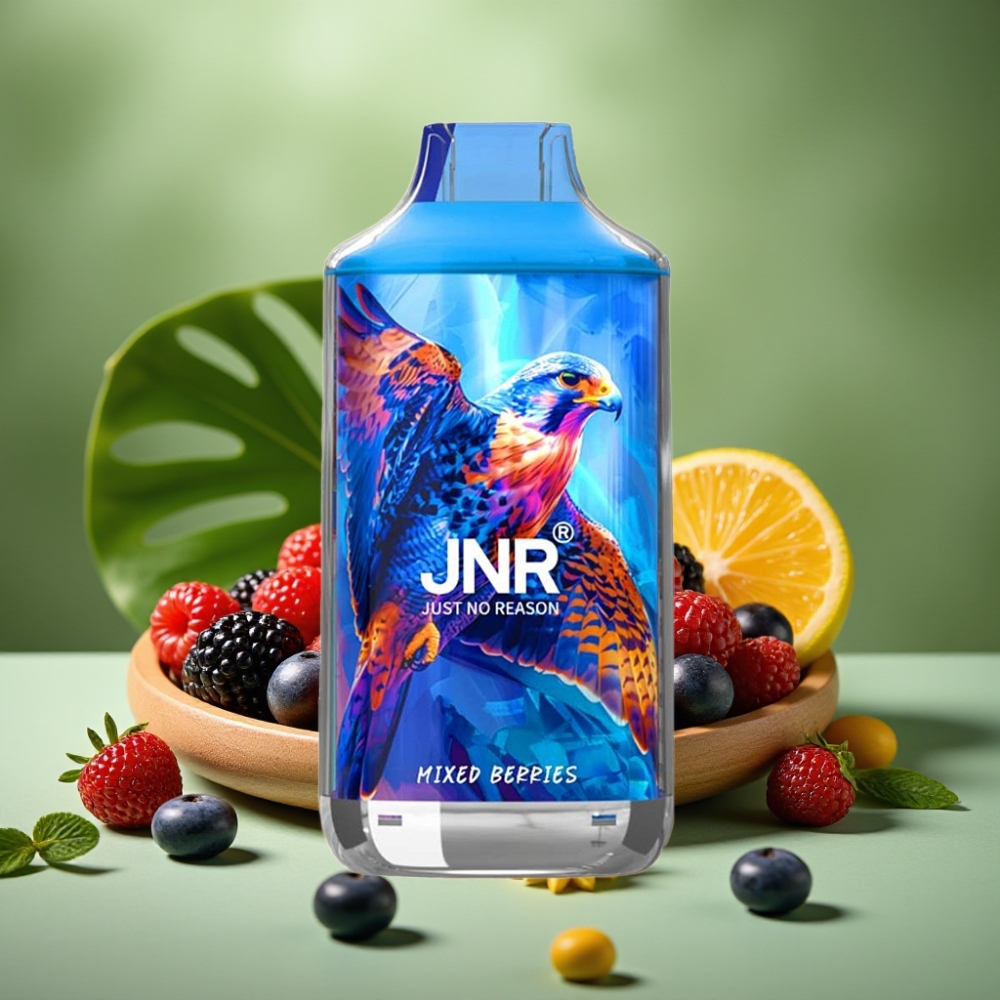 JNR Falcon 16000 Puffs 22ml Bayas Mixtas vape distributor Mexico