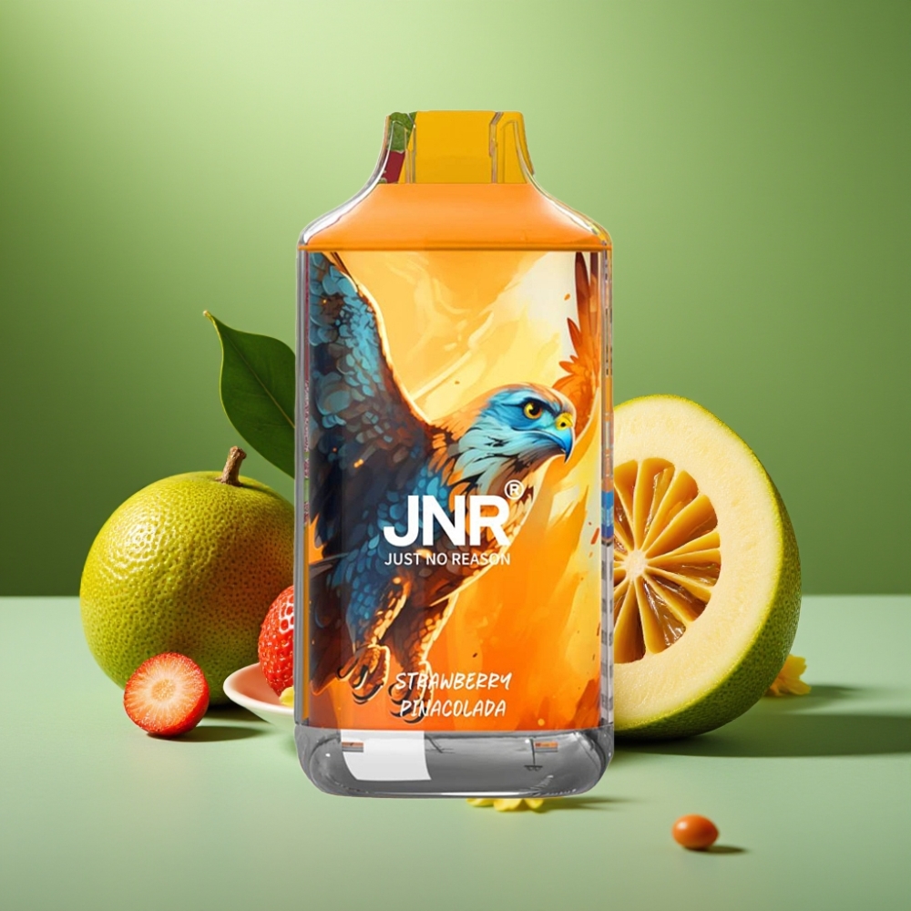 JNR Falcon 16000 Puffs 22ml Fresa Piña Colada vape distributor Mexico