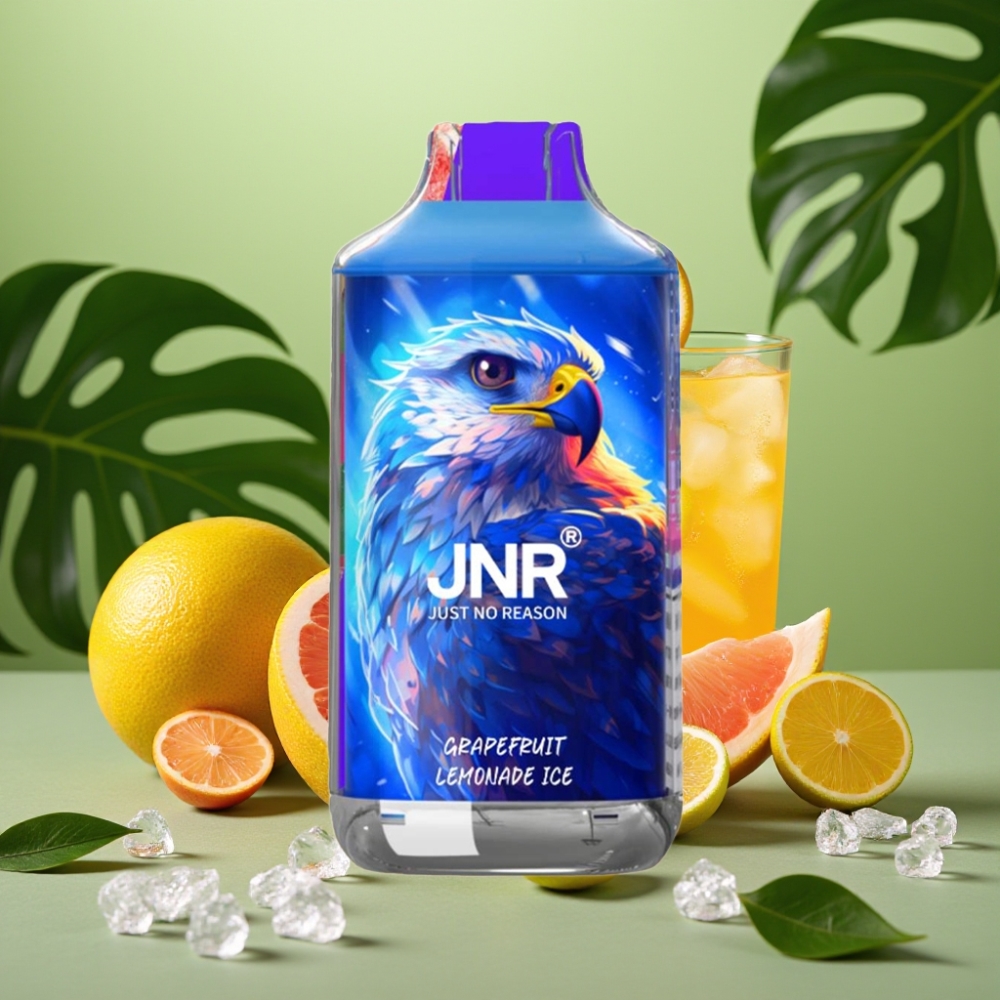 JNR Falcon 16000 Puffs 22ml Toronja Limonada Helada vape distributor Mexico