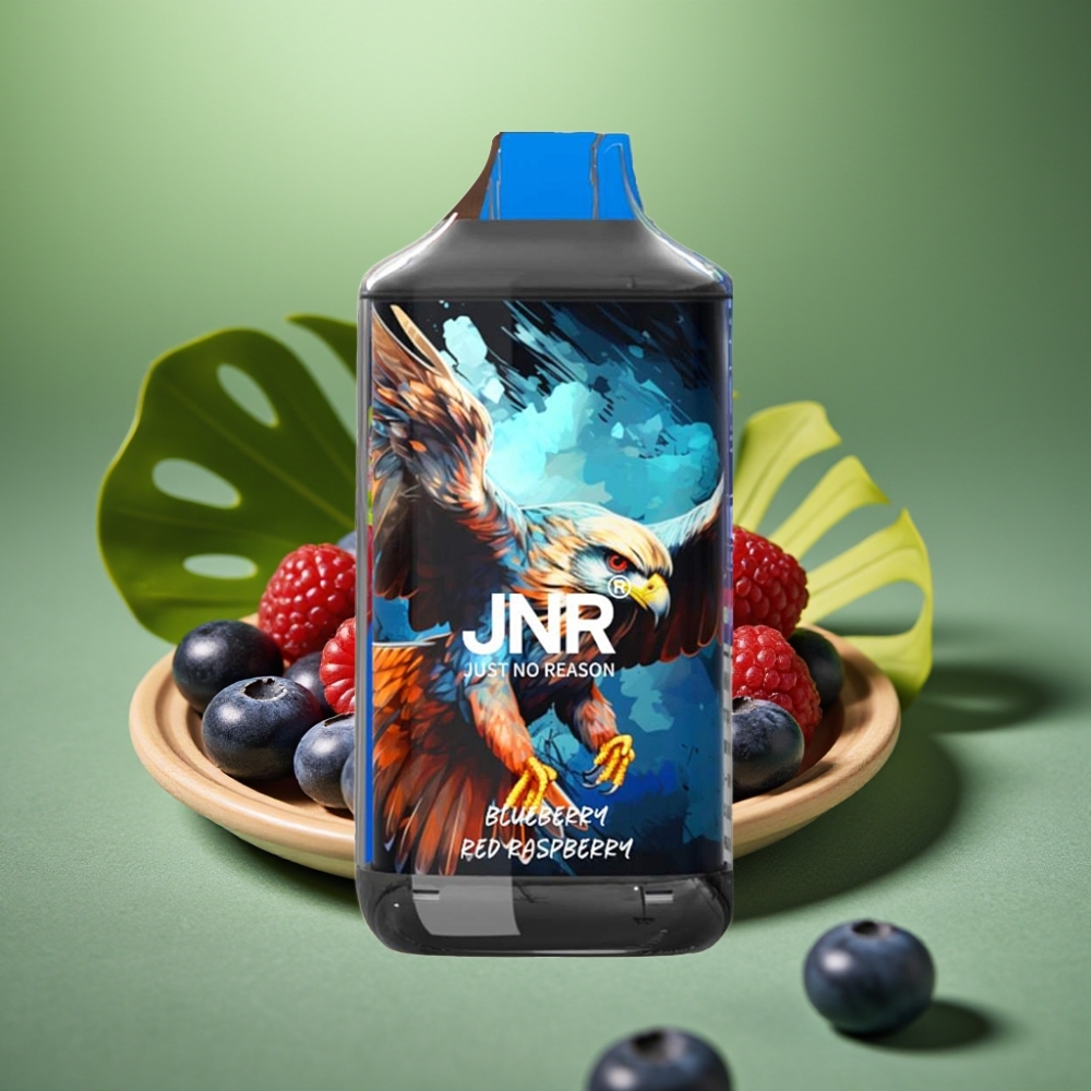 JNR Falcon 16000 Puffs 850 mAh Arándano Frambuesa Roja vape distributor Mexico