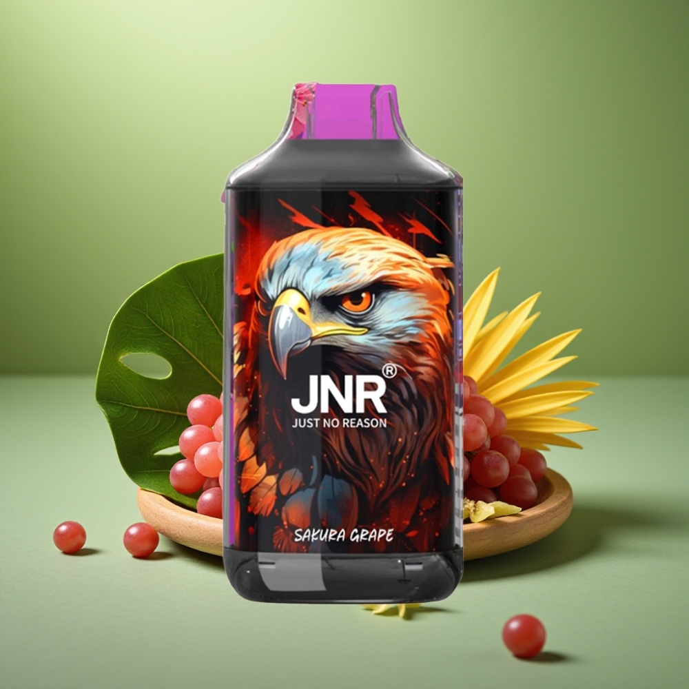 JNR Falcon 16000 Puffs 850 mAh Uva Sakura vape distributor Mexico