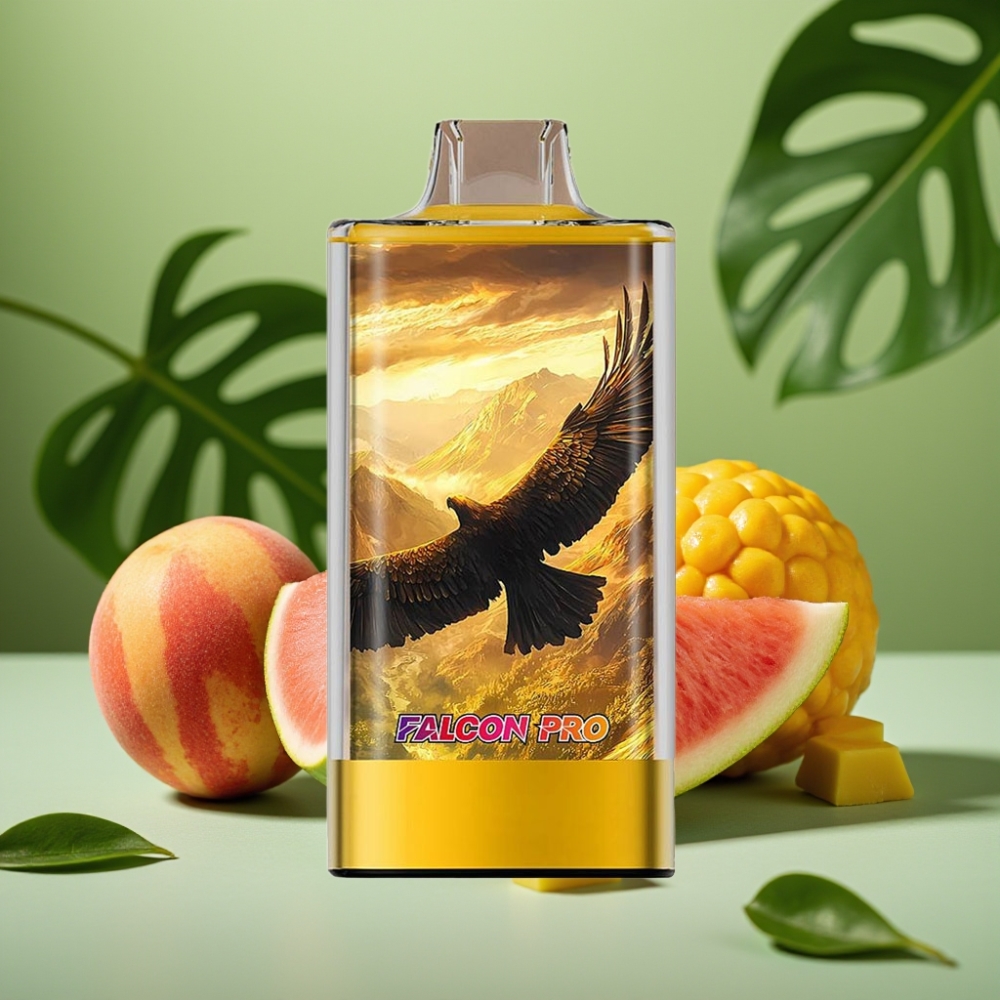 JNR Falcon Pro 28000 30ml Durazno Mango Sandía vape distributor Mexico