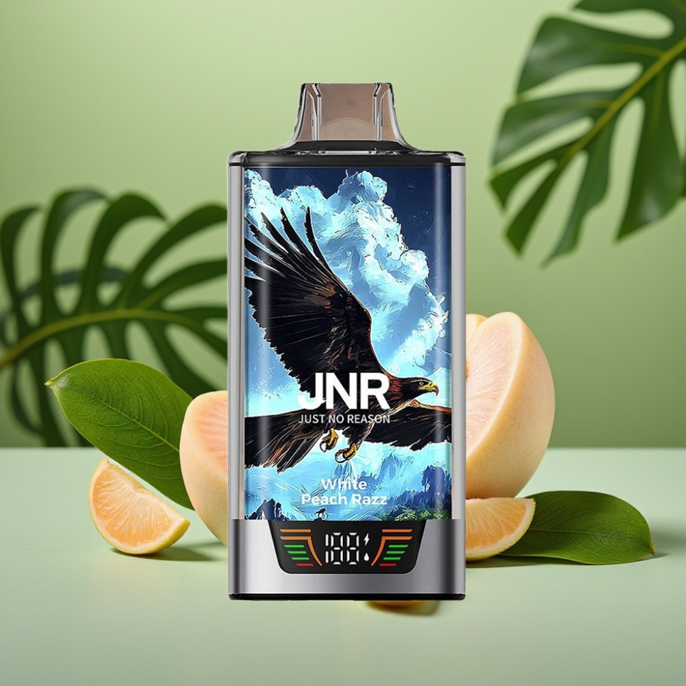 JNR Falcon Pro 28000 30ml Duraznorrosado Blanco vape distributor Mexico