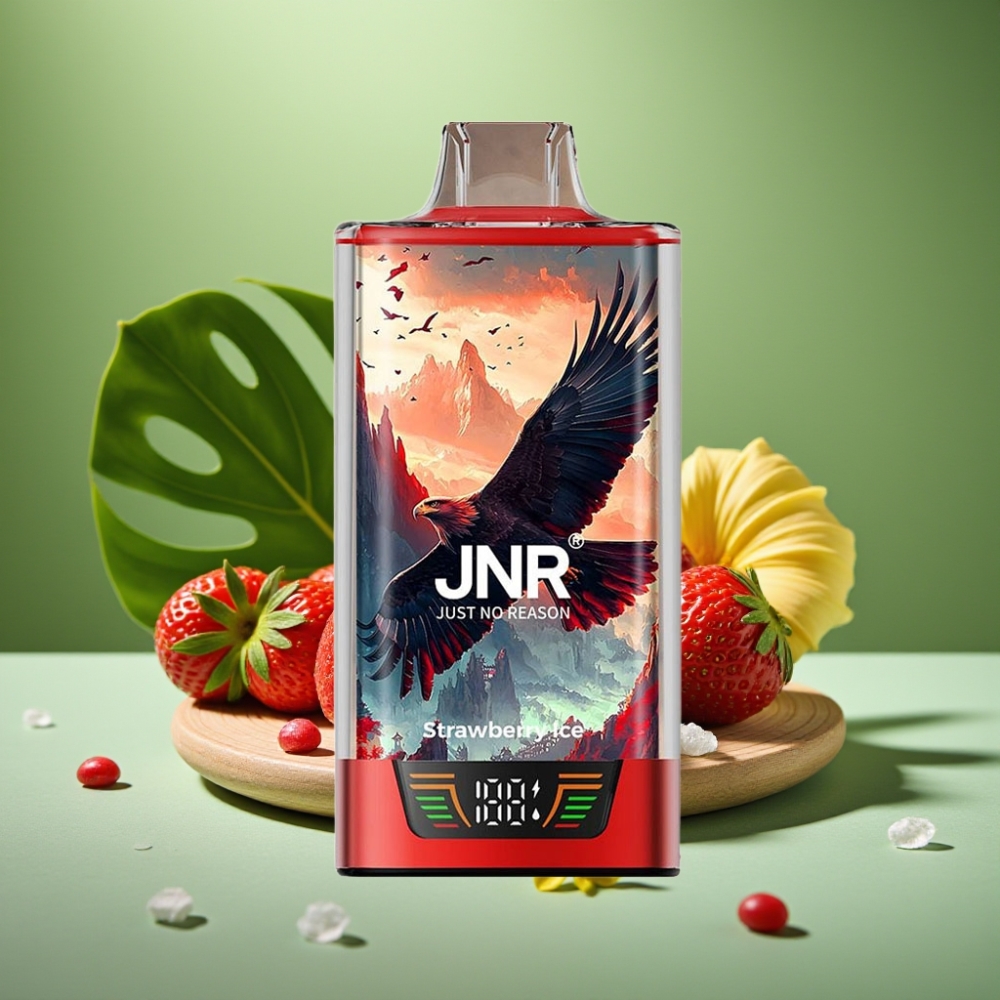 JNR Falcon Pro 28000 30ml Fresa Helada vape distributor Mexico