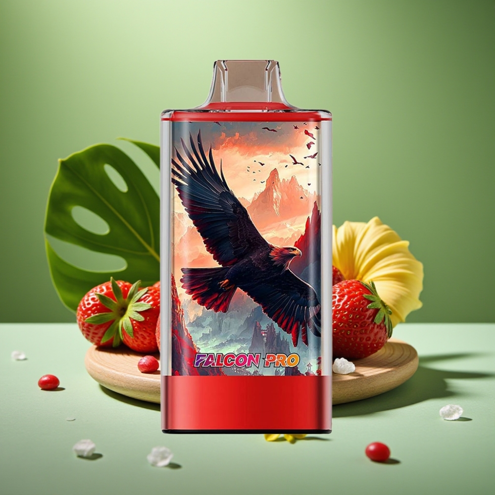 JNR Falcon Pro 28000 30ml Fresa Helada vape distributor Mexico