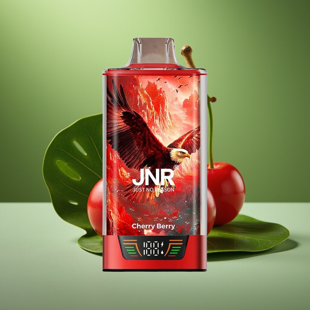 JNR Falcon Pro 28000 Cereza Baya Dual Malla vape distributor Mexico
