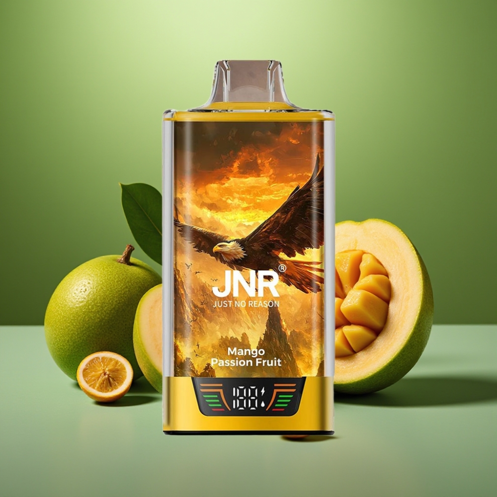 JNR Falcon Pro 28000 Dual Mesh Maracuyá Mango vape distributor Mexico
