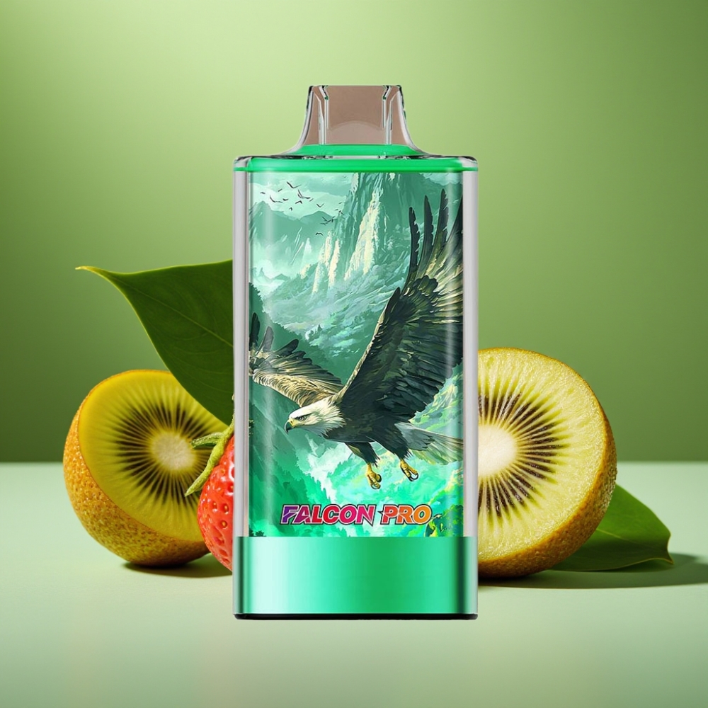 JNR Falcon Pro 28000 Fresa Kiwi Pantalla Inteligente vape distributor Mexico