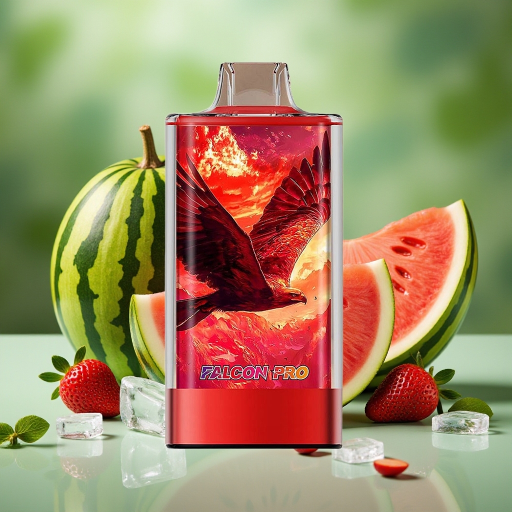 JNR Falcon Pro 28000 Puffs 30ml Fresa Sandía Helada vape distributor Mexico