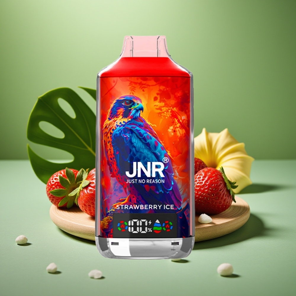 JNR Falcon X 18000 Puffs 24ml Fresa Helada vape distributor Mexico