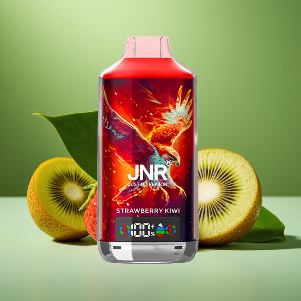 JNR Falcon X 18000 Puffs 24ml Fresa Kiwi vape distributor Mexico
