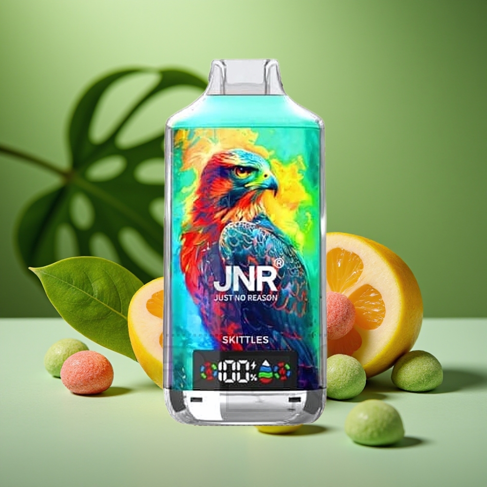 JNR Falcon X 18000 Puffs 24ml Skittles (Caramelos) vape distributor Mexico