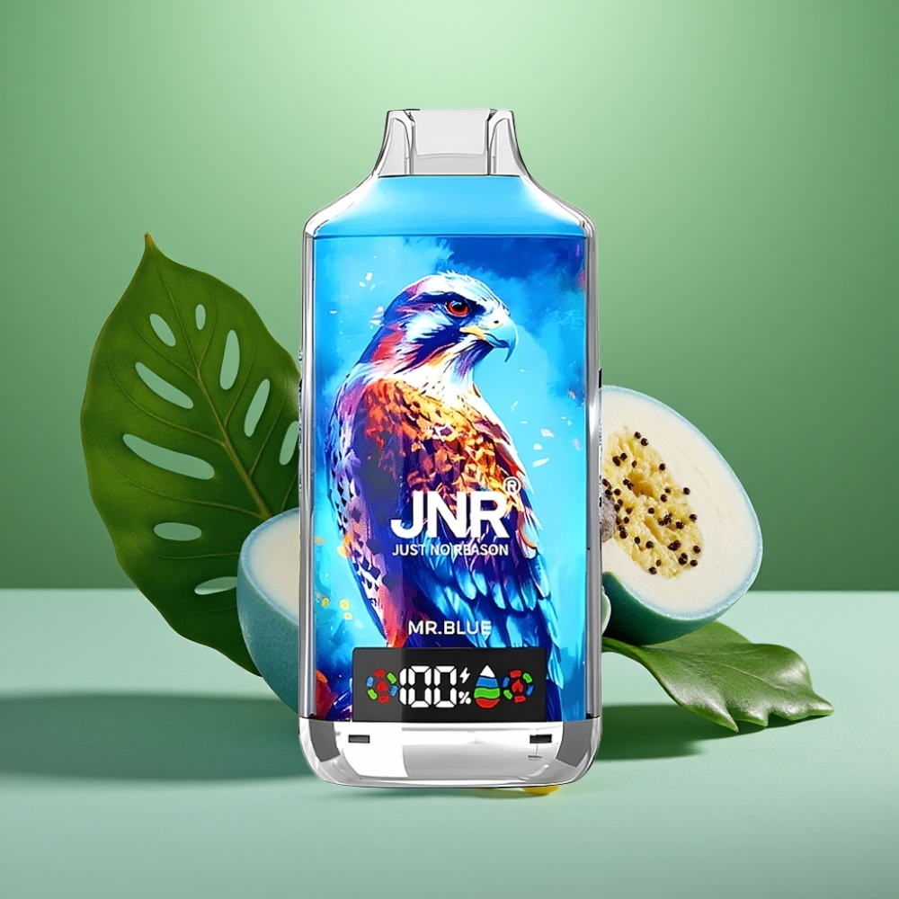JNR Falcon X 18000 Puffs 24ml Sr. Azul vape distributor Mexico