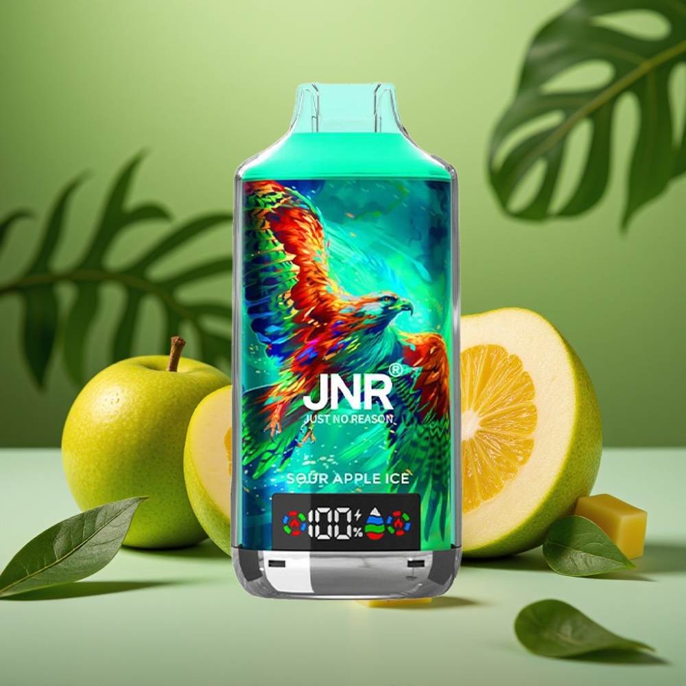 JNR Falcon X 18000 Puffs 750mAh Manzana Ácida Helada vape distributor Mexico