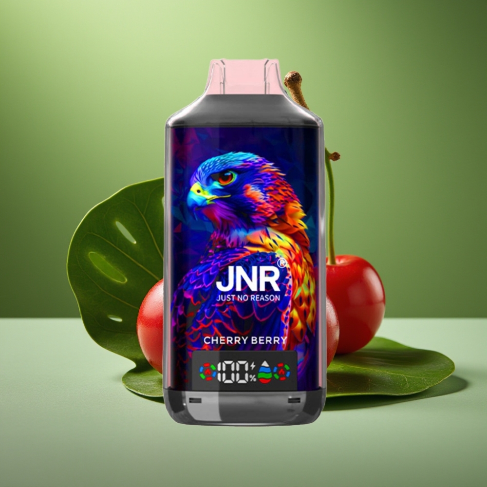 JNR Falcon X 18000 Puffs Cereza Baya Dual Mesh Coil vape distributor Mexico