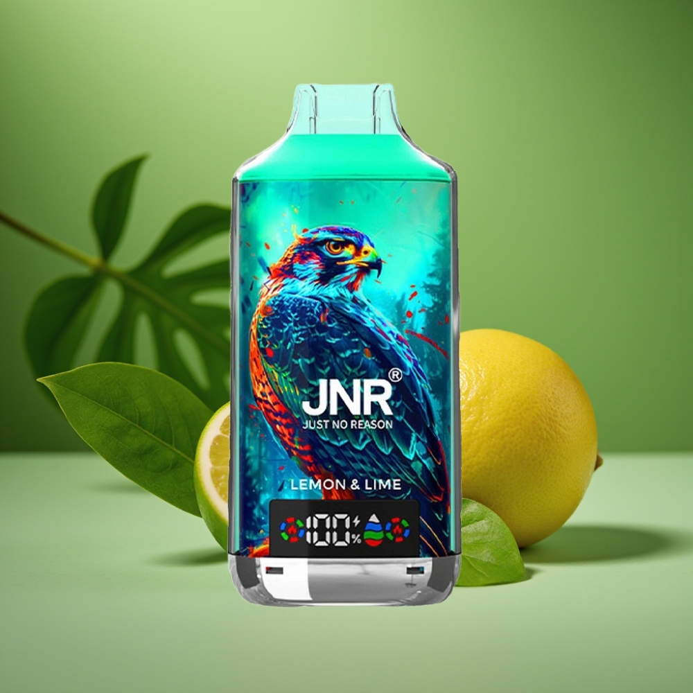 JNR Falcon X 18000 Puffs Doble Malla Lima Limón vape distributor Mexico